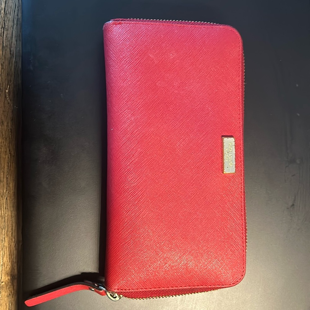 Kate Spade red wallet